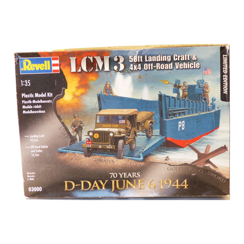 Maquette coffret collector 70 years D-Day june 6- 1944