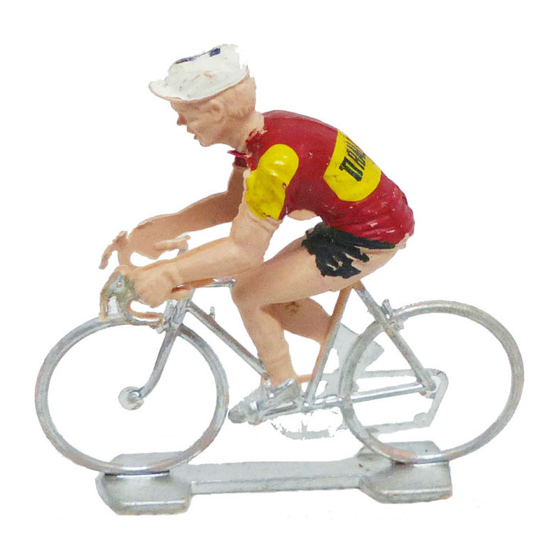 Cyclistes Tour de France - rouge/jaune