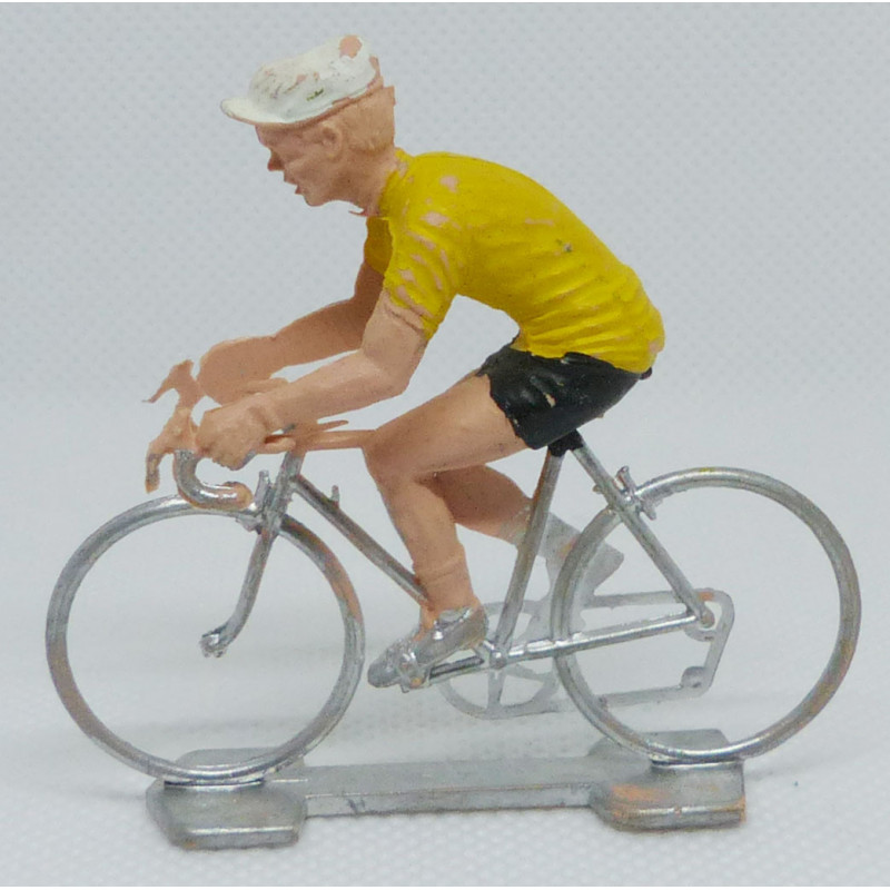 Cyclistes Tour de France - jaune
